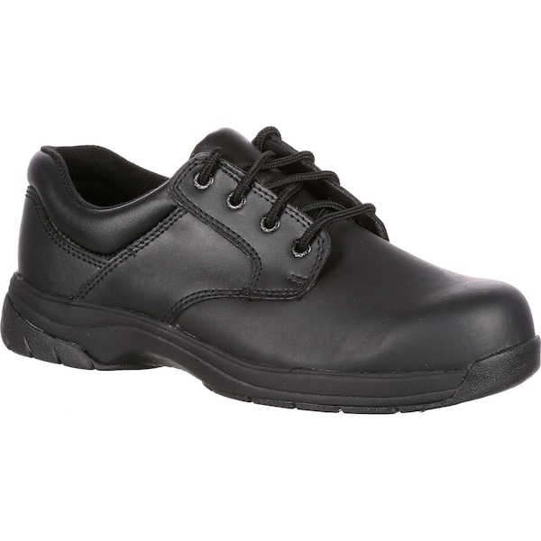 Rocky SlipStop 911, Men's Oxford Shoe, 11 M, Leather, 4 in Height, Black FQ0002034 - main
